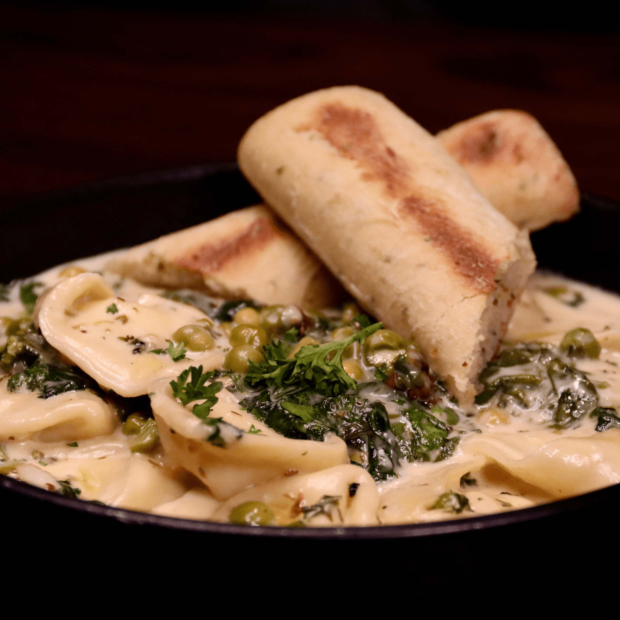 Lemon Herb Tortelloni Primavera.