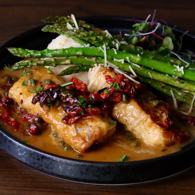Walleye Piccata.
