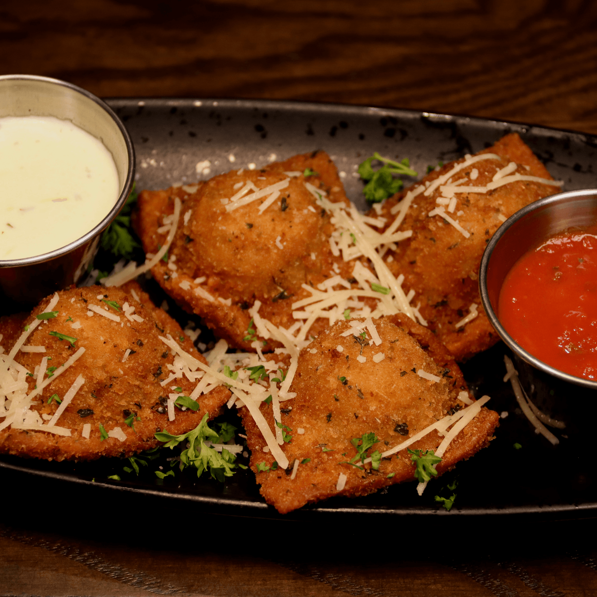 Toasted Ravioli.