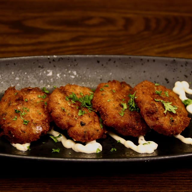 Mini Crab Cakes.