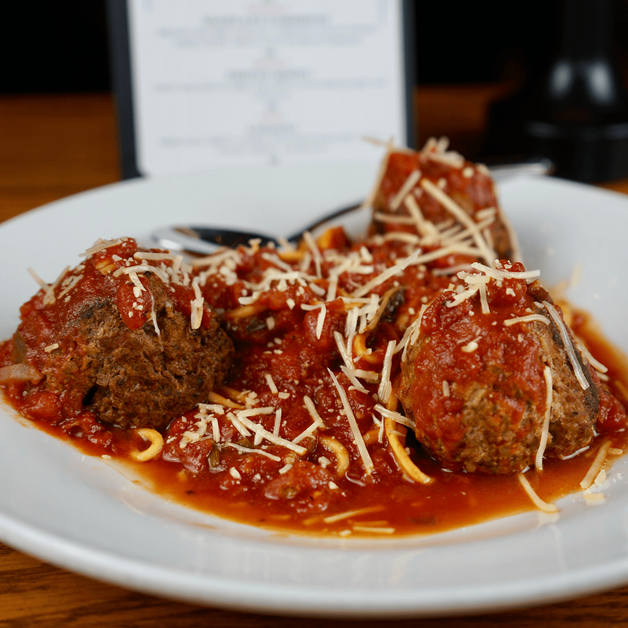 Spaghetti & Meatballs.