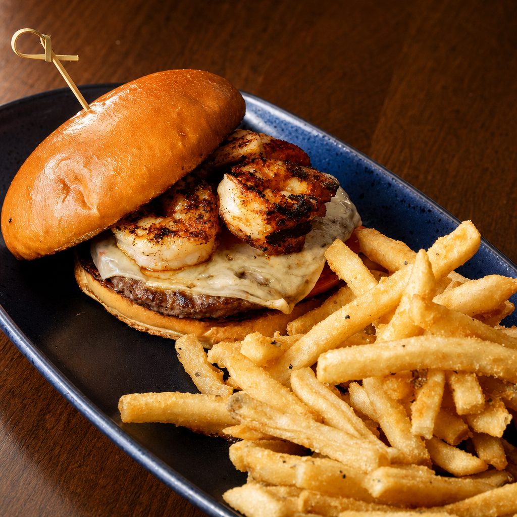 Surf & Turf Burger.