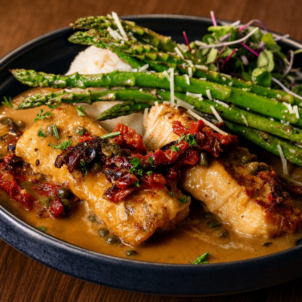 Walleye Piccata.
