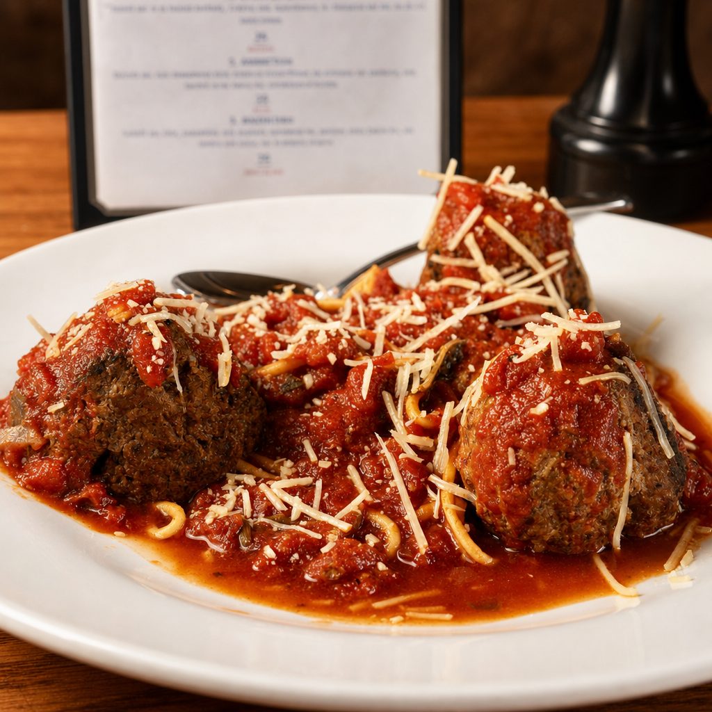 Spaghetti & Meatballs.