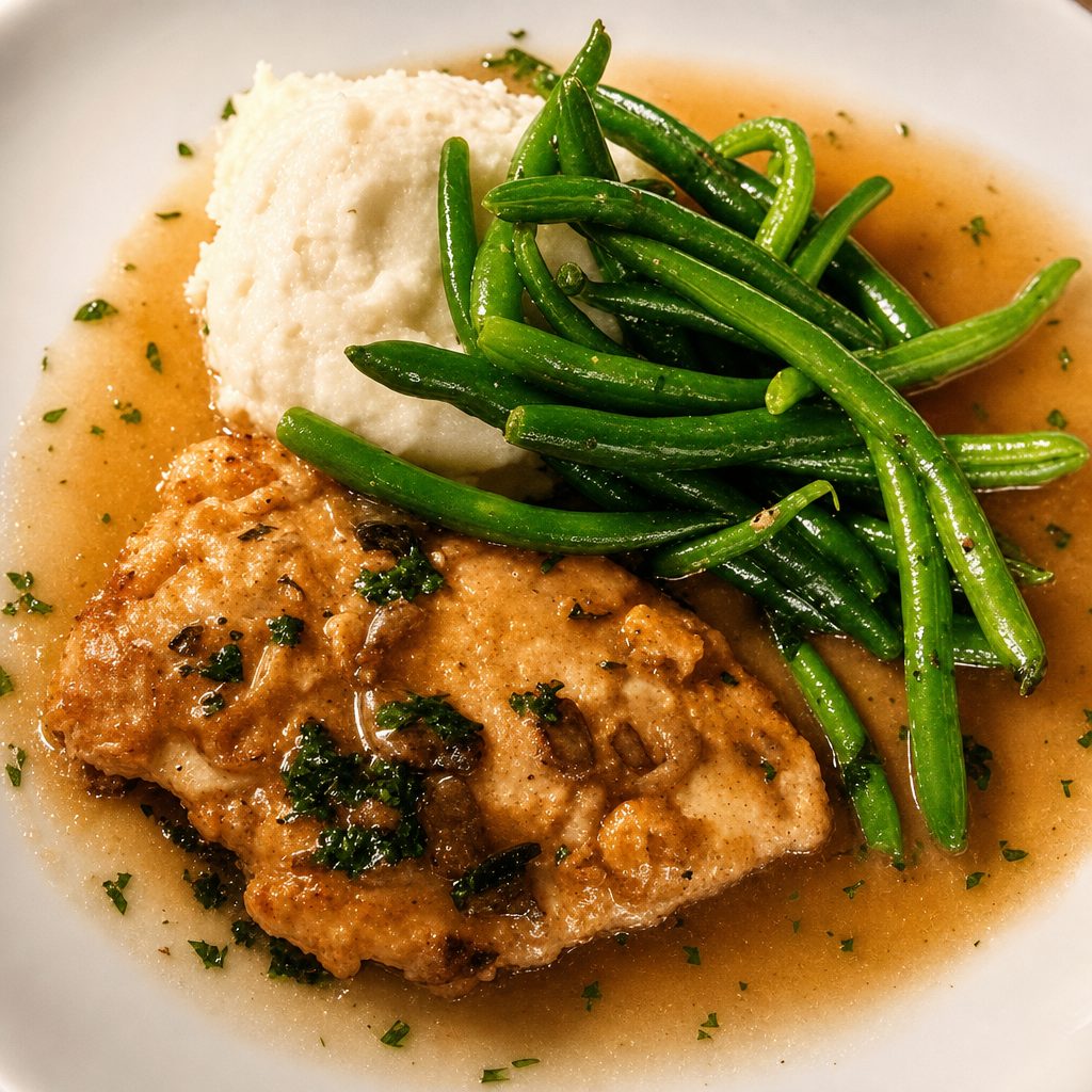 Chicken Marsala.