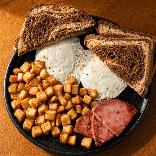 B's Big Breakfast.